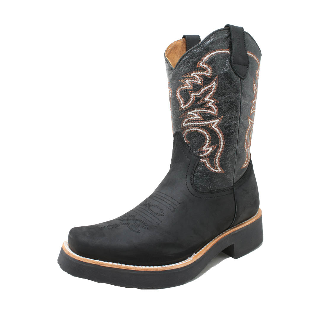 Bota Vaqueta Rodeo 400 Negro