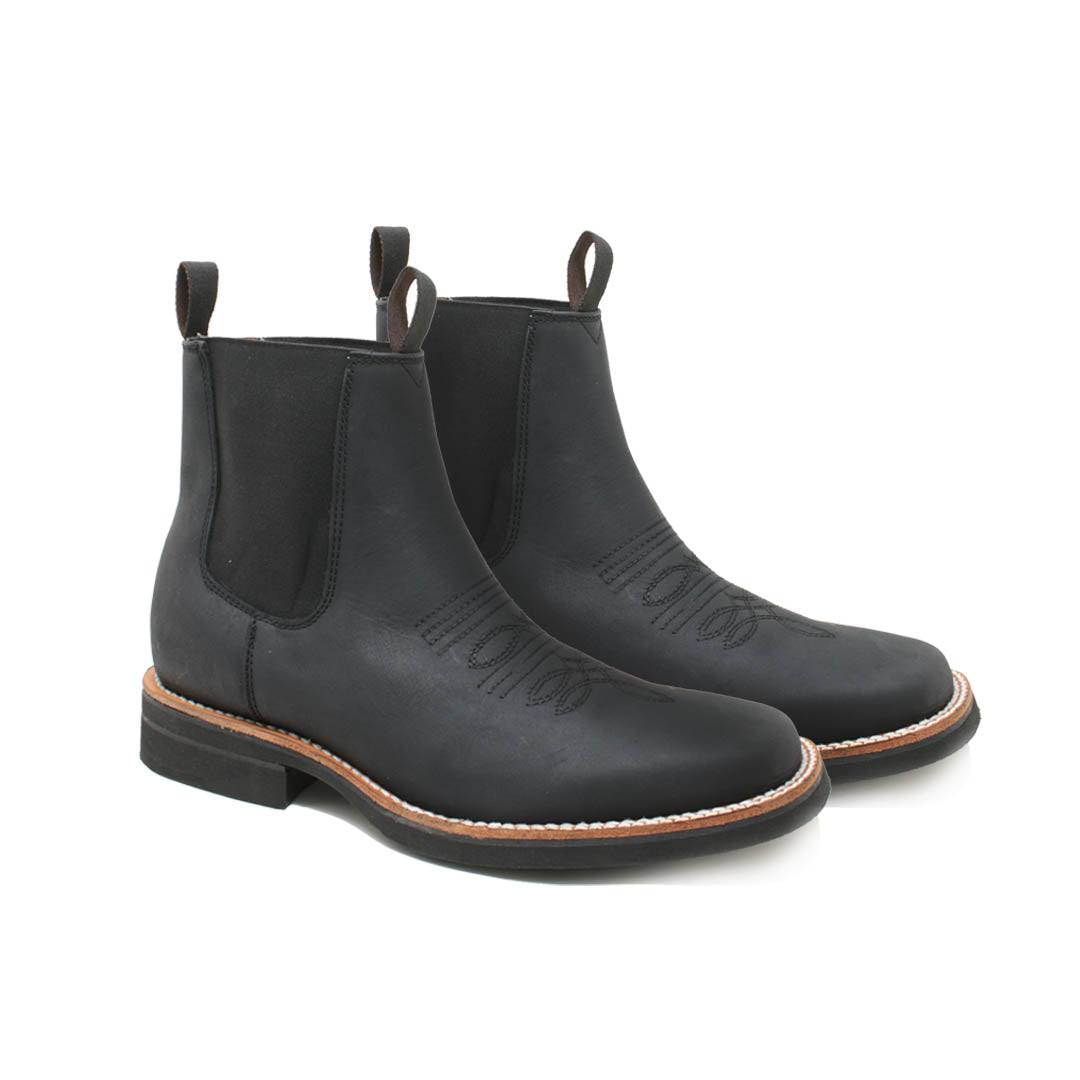 Botin Bulldog Negro 103