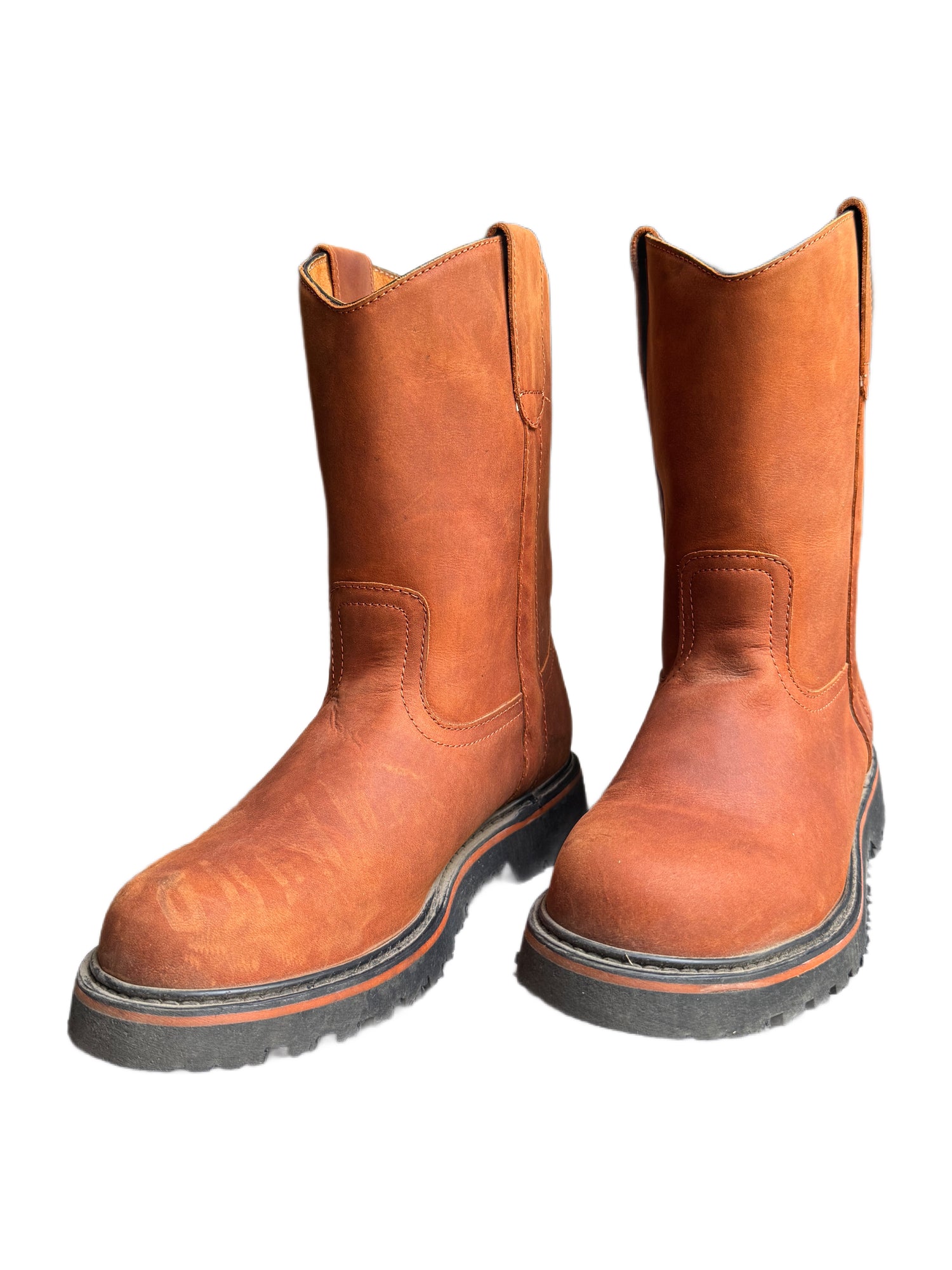 1004 bota estilo roper de trabajo