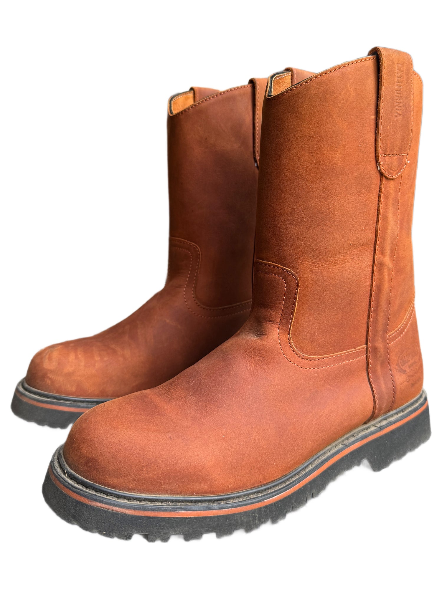 1004 bota estilo roper de trabajo