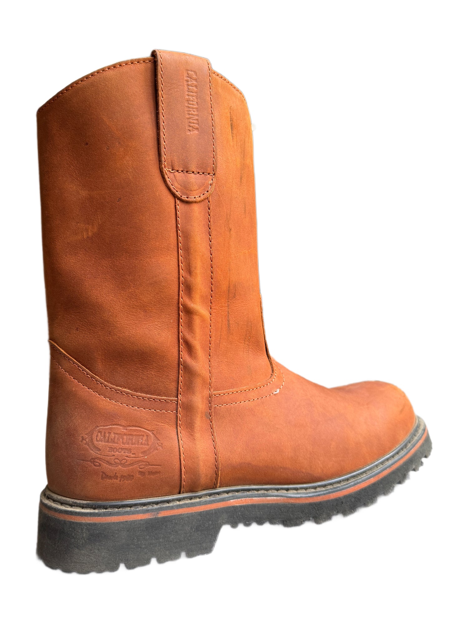 1004 bota estilo roper de trabajo